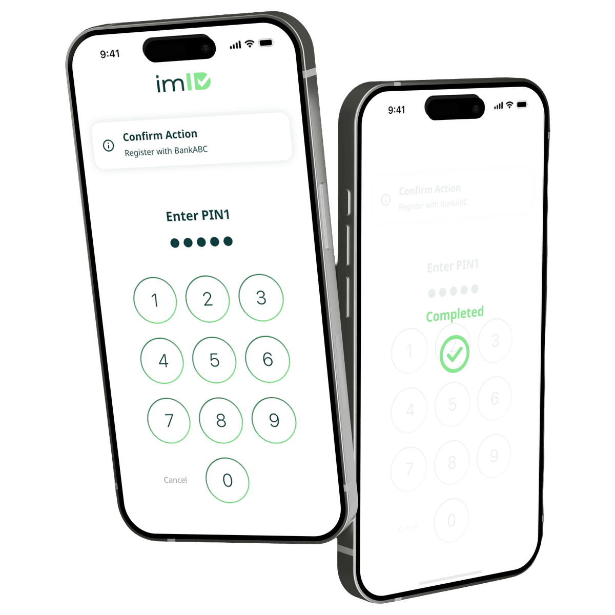 The imID app in English