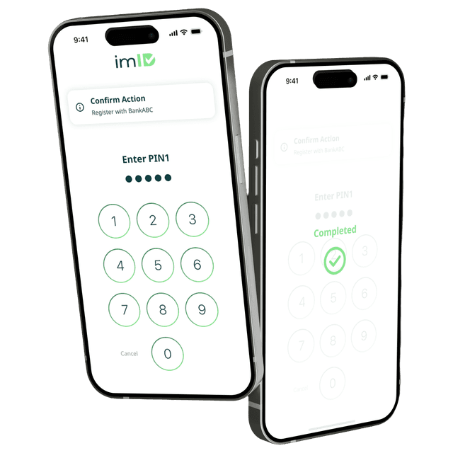 The imID app in English